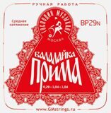 BP29N PROFI "Красная" Комплект струн для балалайки прима сталь/нейлон, Господин Музыкант