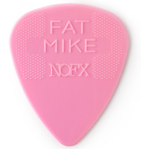 44R.60FM FAT MIKE NYLON STANDARD Медиаторы 24шт, толщина 0,60мм, Dunlop